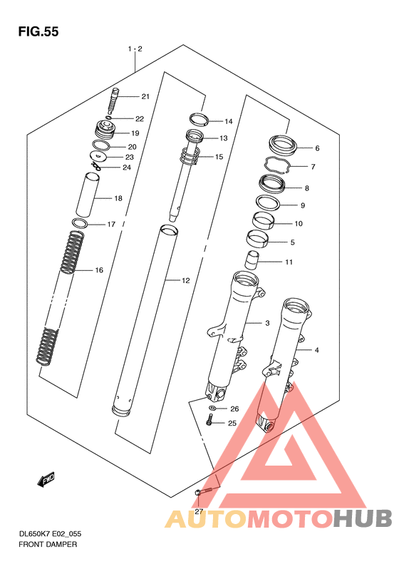 Передняя вилка
