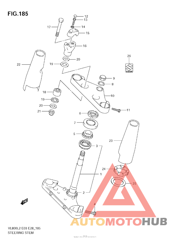 Steering Stem (Vl800C  E03)