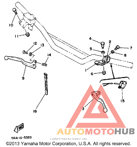 Handle switch-lever