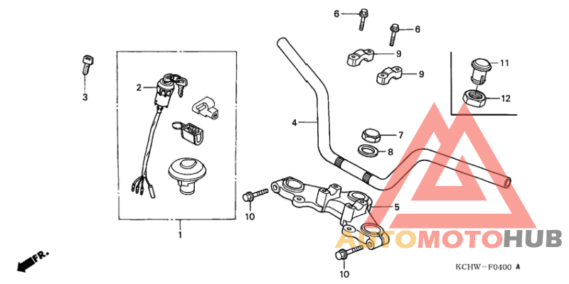 Handle pipe/top bridge