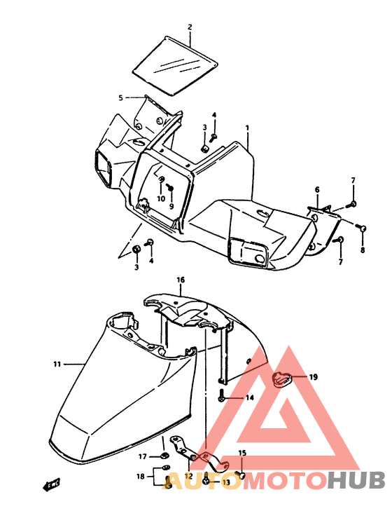 Фара головного света