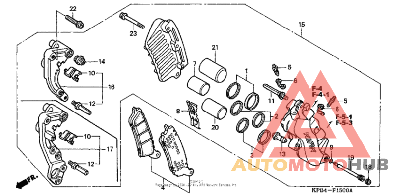 Передний суппорт