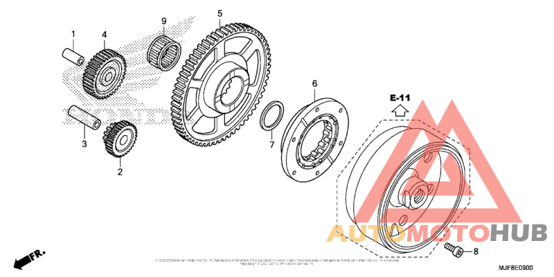 Муфта стартера