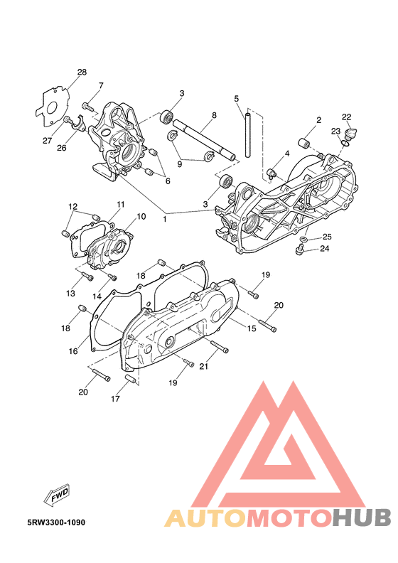Картер двигателя