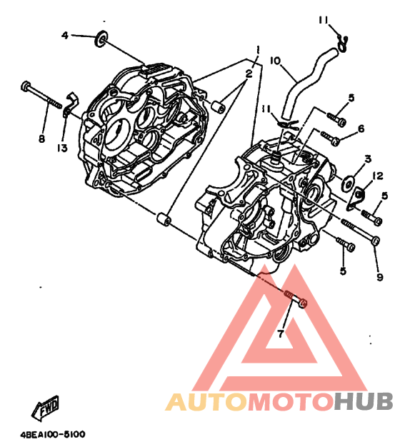 Картер двигателя
