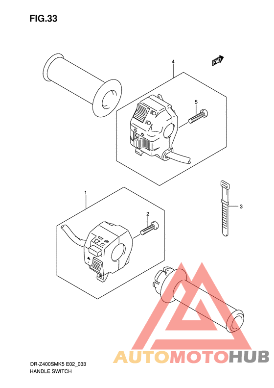 Рулевой переключатель