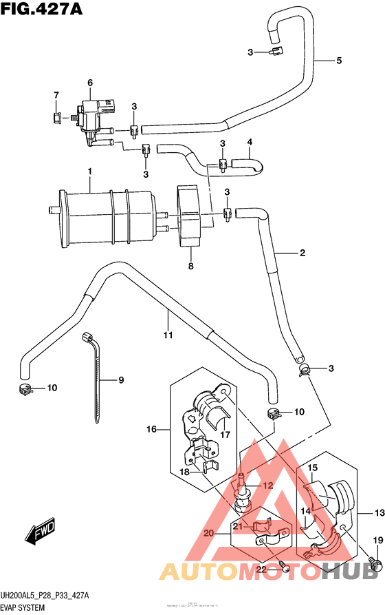 Evap System (Uh200Al5 P33)
