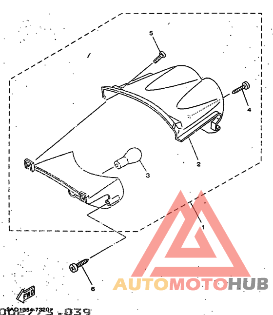 Taillight unit ass`y