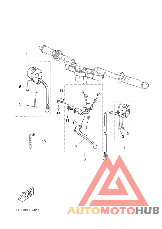 Handle switch & lever