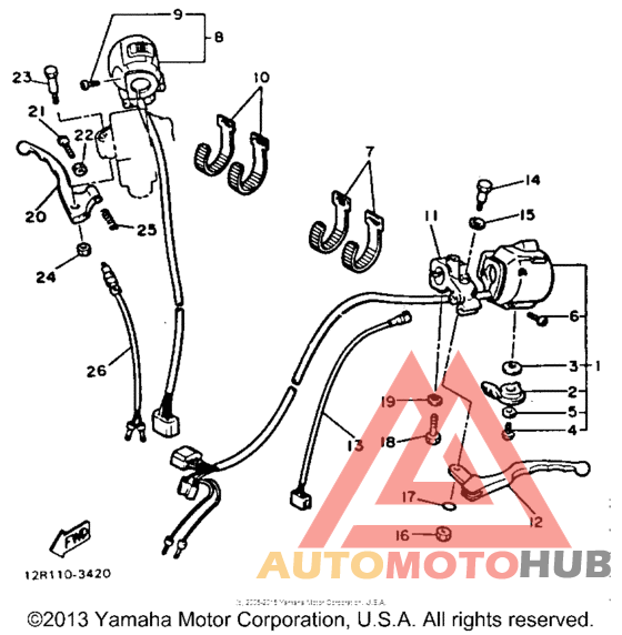 Handle switch-lever