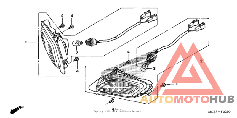 Задний фонарь
