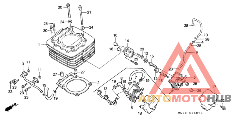 Cylinder/ air suction valve