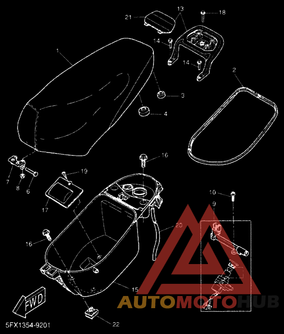 Сиденье и держатель