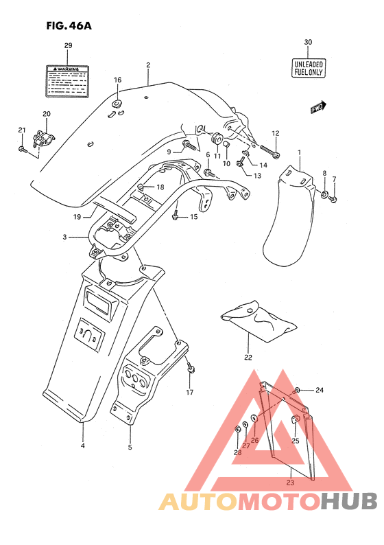 Заднее крыло