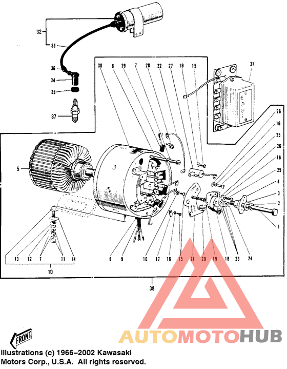 Ignition/generator/starter
