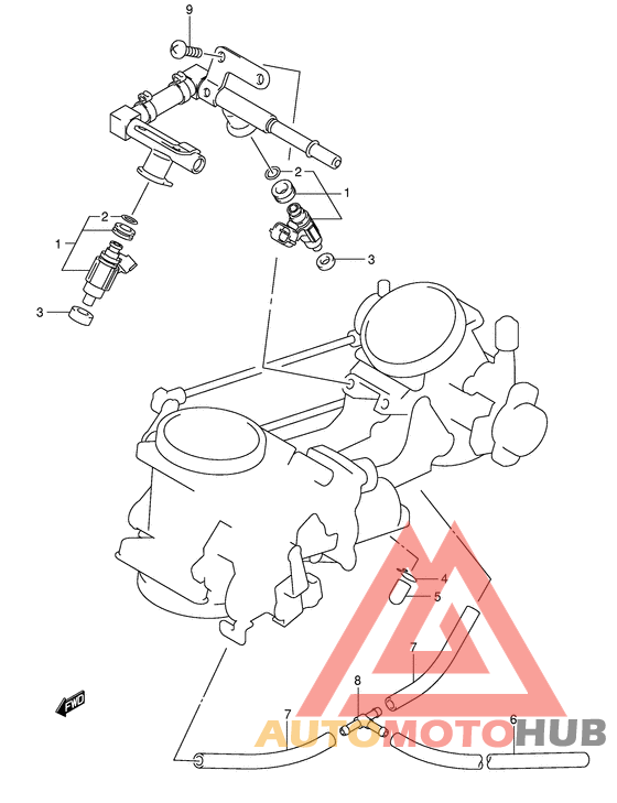 Fuel delivery pipe