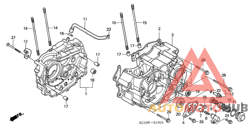 Картер двигателя