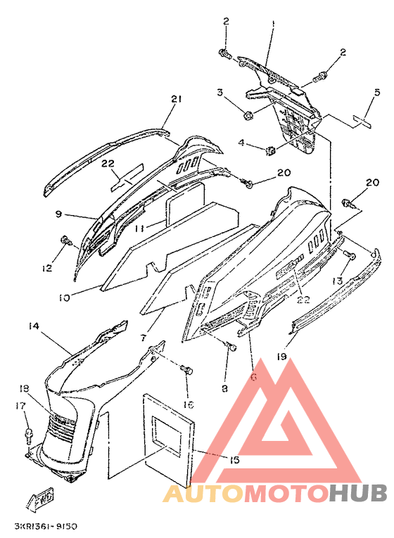 Side cover / oil tank