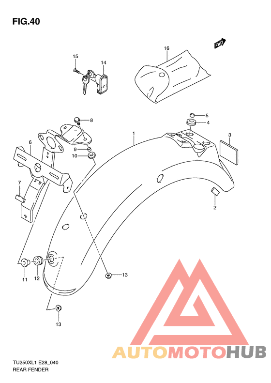 Заднее крыло