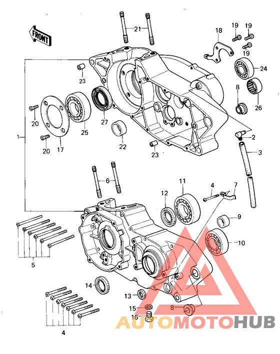 Картер двигателя