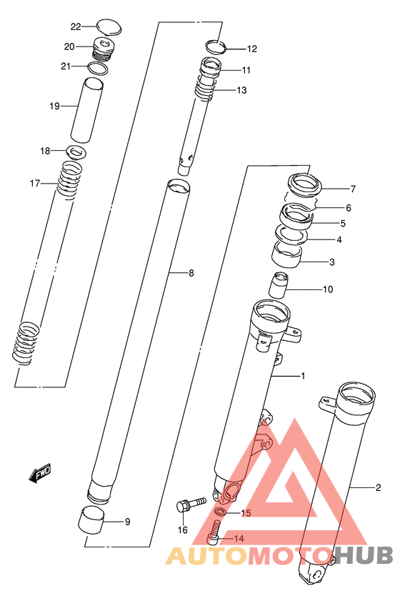 Передняя вилка