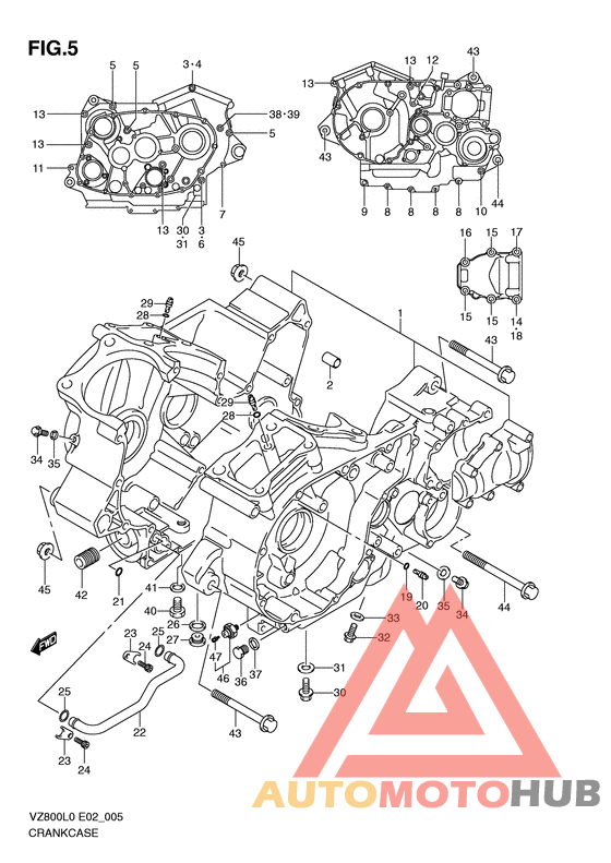 Картер двигателя