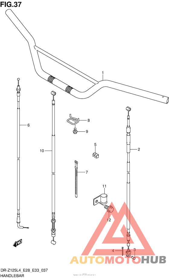 Handlebar (Dr-Z125L4 E28)
