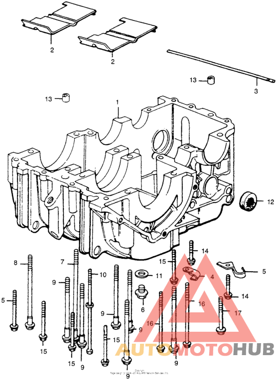 Lower crankcase