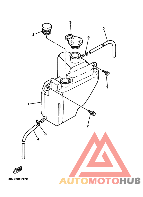 Бак масляный