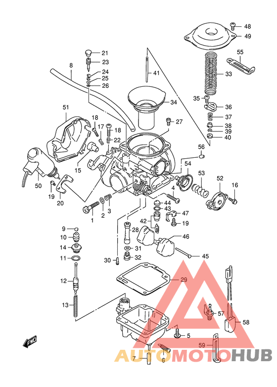 Carburetor assy