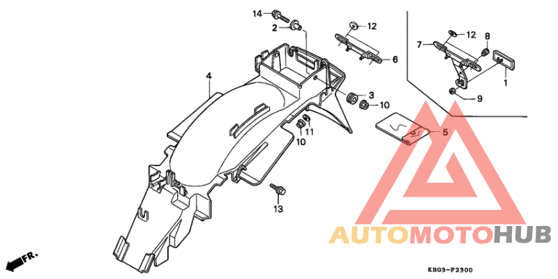Заднее крыло