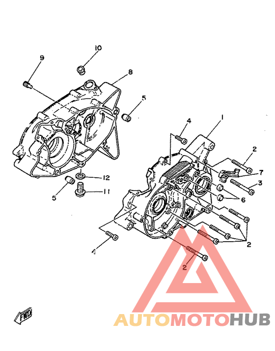 Картер двигателя