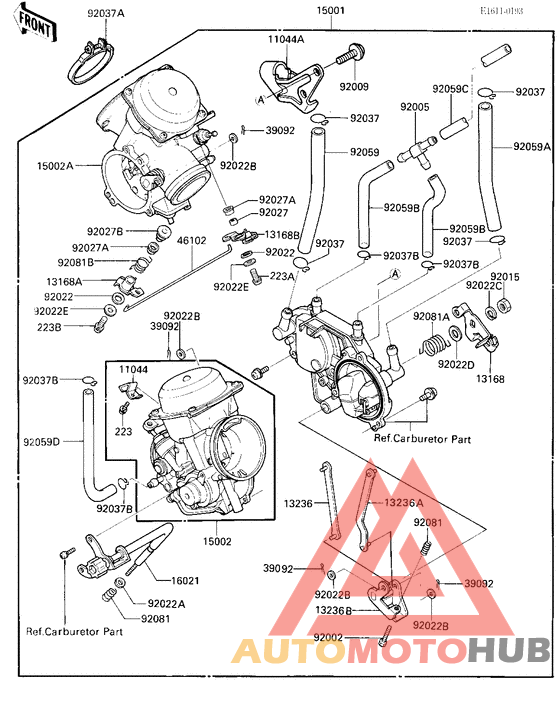 Carburetor assy