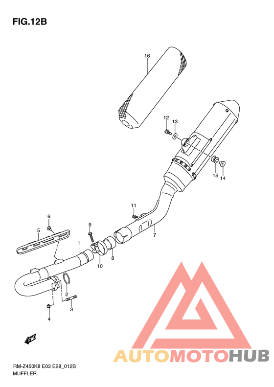 Muffler comp