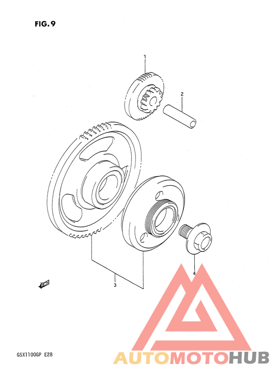Муфта стартера