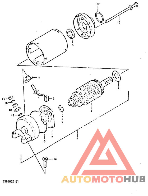 Стартерный мотор