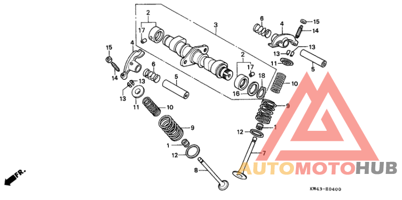 Распред вал/клапана