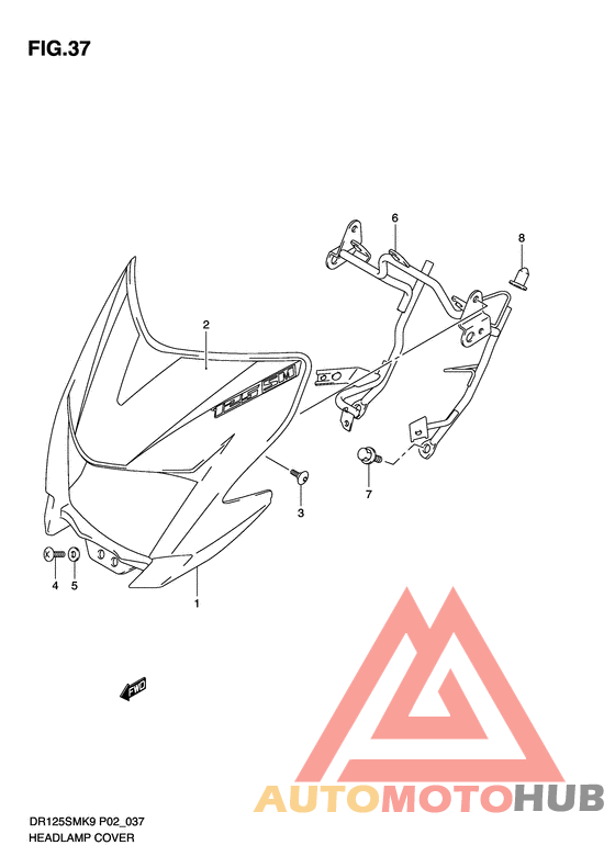 Head lamp cover