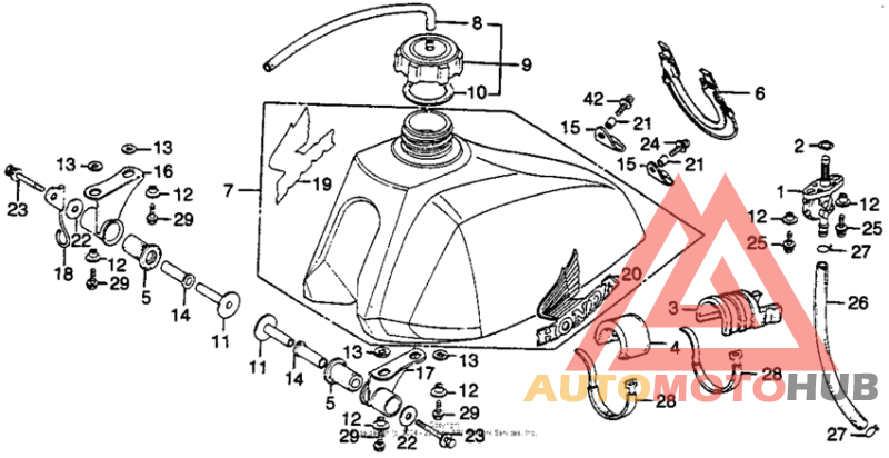 Fuel tank 80