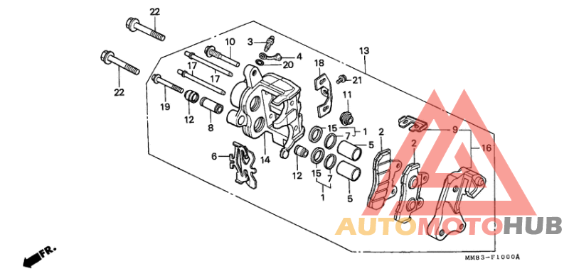 Передний суппорт