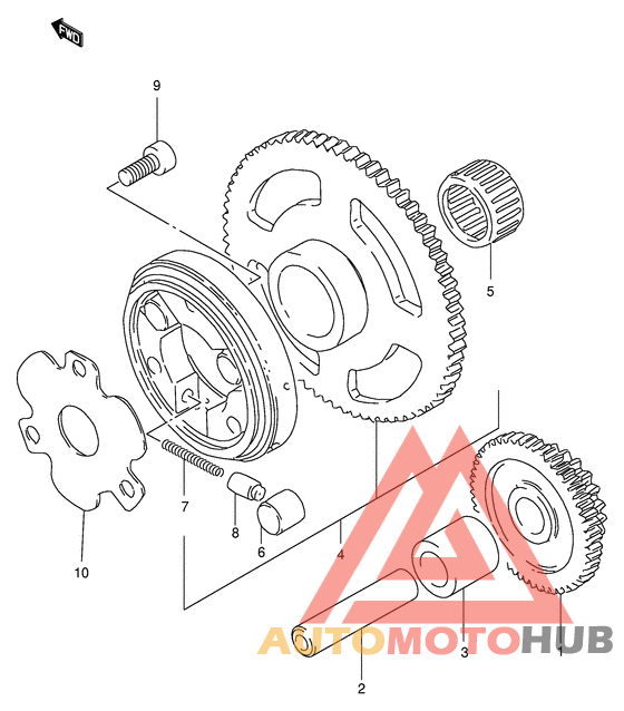 Муфта стартера