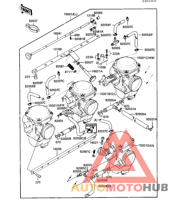 Carburetor assy