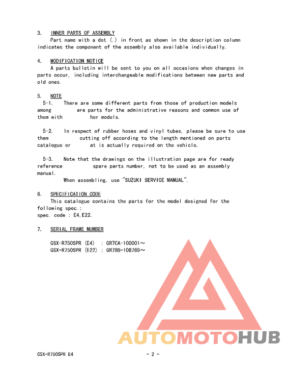 Catalog preface