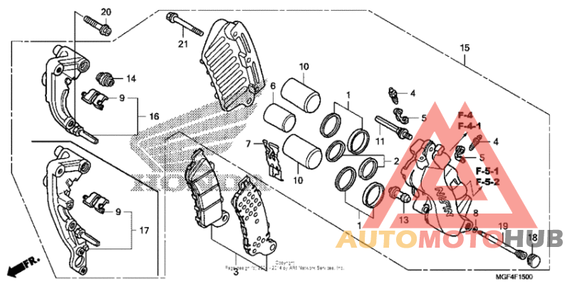 Передний суппорт