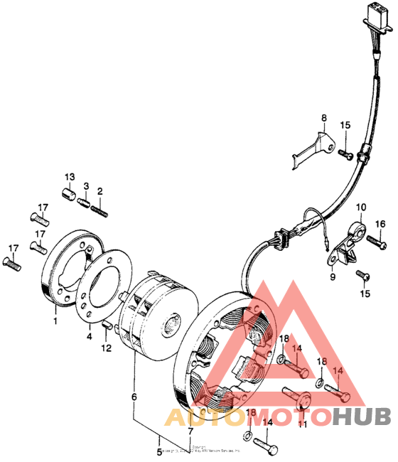 Alternator + neutral switch