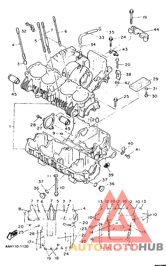 Картер двигателя