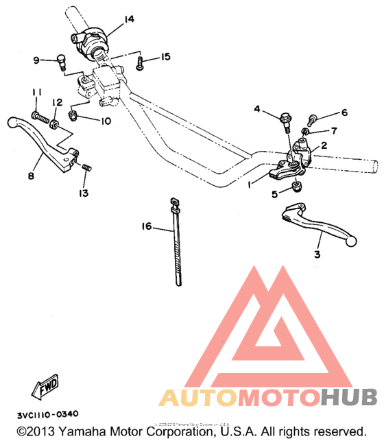 Handle switch - lever