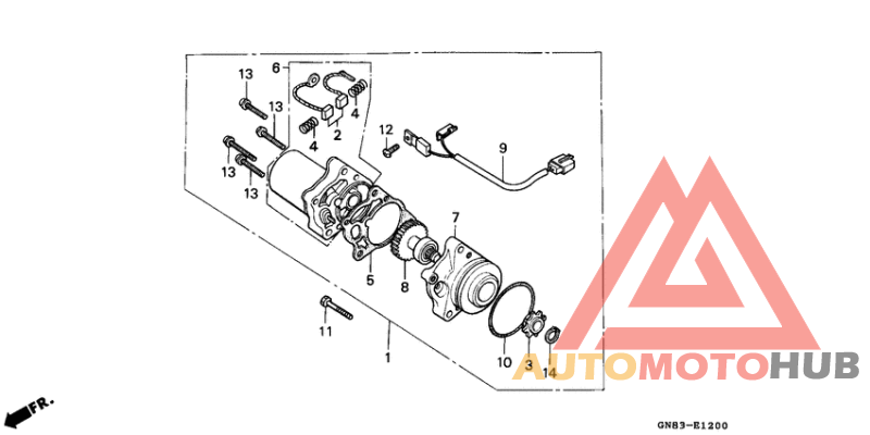 Стартерный мотор