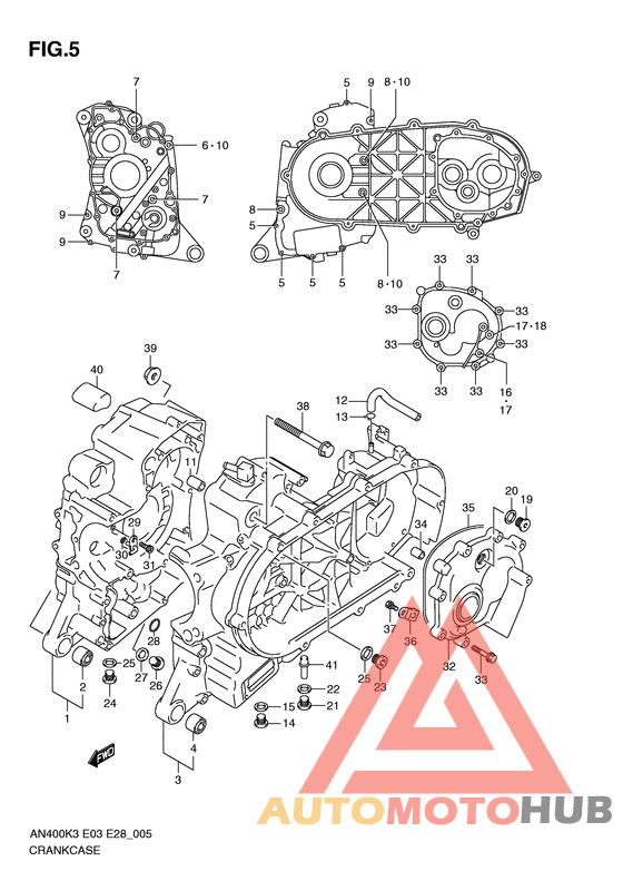 Картер двигателя