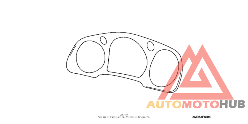 Instrument accent (aluminum type)